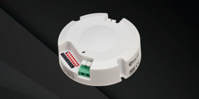 combination sensor driver for circular fixtures